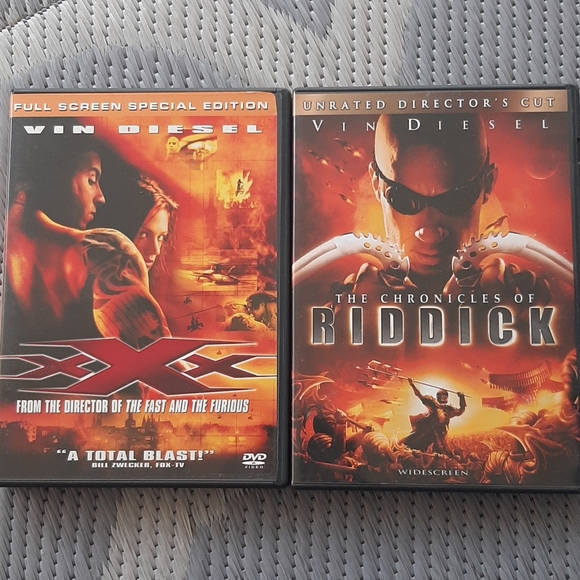 VIN DIESEL DVD BUNDLE - Picture 1 of 5